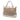 Beige Gucci GG Canvas Web Mayfair Satchel