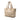 Beige Chanel New Travel Line Nylon Tote