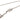 Silver Louis Vuitton Silver Plated Essential V Supple Necklace