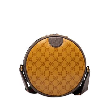 Tan Gucci x Adidas Small Ophidia Round Crossbody - Designer Revival