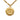 Gold Chanel Gold Plated CC Coin Pendant Necklace