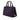 Black Prada Small Canvas Canapa Logo Stripes Satchel