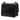 Black Fendi Mini Scalloped Leather and Acrylic Studs Kan I Crossbody