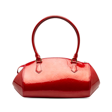 Red Louis Vuitton Monogram Vernis Sherwood PM Shoulder Bag