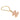 Gold Chanel CC Gold Plated Strass Bag Charm Key Chain
