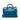 Blue Prada Medium Saffiano Lux Zip Tote Satchel