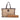 Tan Gucci GG Canvas Abbey D Ring Tote - Designer Revival