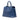 Blue Prada Saffiano Cuir Open Promenade Satchel - Designer Revival