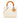 White Dior Medium Canvas Lady Dior Satchel