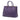 Purple Prada Large Saffiano Lux Galleria Double Zip Satchel - Designer Revival