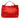 Red Bottega Veneta Medium Nappa Intrecciato Garda Tote