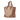 Brown Gucci Small GG Canvas Bree Satchel - Designer Revival