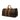 Brown Louis Vuitton Monogram Keepall Bandouliere 60 Travel Bag