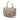 White Gucci GG Canvas Sukey Satchel