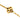 Gold Louis Vuitton Gold Plated Flower Full Bracelet