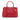 Red Prada Small Saffiano Lux Galleria Double Zip Satchel