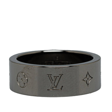 Gray Louis Vuitton LV Instinct Gunmetal Ring - Designer Revival