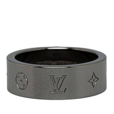 Gray Louis Vuitton LV Instinct Gunmetal Ring - Designer Revival