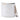 White Chanel CC Quilted Lambskin Elegant Chain Vanity Case Crossbody Bag