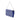 Blue Dior Patent Cannage Miss Dior Wallet on Chain Handbag