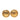 Gold Chanel Gold Plated CC Round 31 Rue Cambon Clip on Earrings