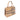 Tan Dior Medium Jute Embroidered Book Tote - Designer Revival