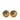 Gold Chanel Gold Plated CC Round Clip On Earrings - Designer Revival