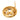 Gold Chanel CC Gold Plated Round Clip on Earrings