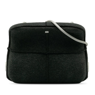 Gray Chanel Millennium Felt Crossbody Bag - Designer Revival