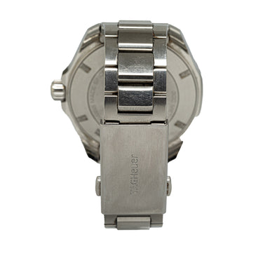 Silver Tag Heuer Quartz Stainless Steel Aquaracer Watch - Designer Revival