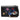 Black Saint Laurent Calfskin Cloud Star Applique Classic Monogram Kate Tassel Wallet on Chain Crossbody Bag