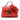 Red Bottega Veneta Mini Intrecciato Trimmed Nappa Piazza Top Handle Satchel