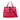 Red Gucci Medium Leather Bamboo Daily Satchel