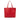 Red Hermès Clemence Double Sens 36 Tote Bag