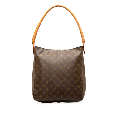 Brown Louis Vuitton Monogram Looping GM Shoulder Bag - Designer Revival