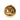Gold Chanel CC Gold Plated Round Clip On Earrings