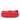 Red Chanel Small Chevron Wrinkled Calfskin Medallion Charm Surpique Flap Shoulder Bag