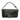 Black Fendi Zucca Coated Canvas And Calfskin Baguette Satchel
