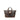 Brown Gucci Embossed Leather Weekender Bag - Designer Revival