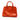 Orange Prada Small Saffiano Vernice Promenade Satchel