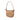Beige Fendi Zucchino Canvas Hobo Shoulder Bag
