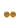 Gold Chanel CC Gold Plated Button Clip on Earrings