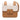 Brown Prada Bicolor Saffiano Cuir Flap Crossbody