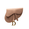 Tan Dior Leather Saddle Belt Bag - Designer Revival