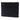 Black Saint Laurent Croc Embossed Leather Monogram Clutch