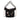 Black Chanel Paris Hamburg Quilted Wool Coco Sailor Charms Bucket Bag