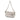 Silver Chanel Metallic Glazed Calfskin Perforated Rodeo Drive Flap Shoulder Bag - Designer Revival