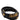 Black Dior Leather Double Wrap Star J Adior Bracelet
