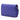 Purple Chanel CC Quilted Calfskin Fancy Wallet On Chain Crossbody Bag