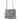 Silver LOEWE Mini Metallic Lurex Flamenco Knot Crossbody